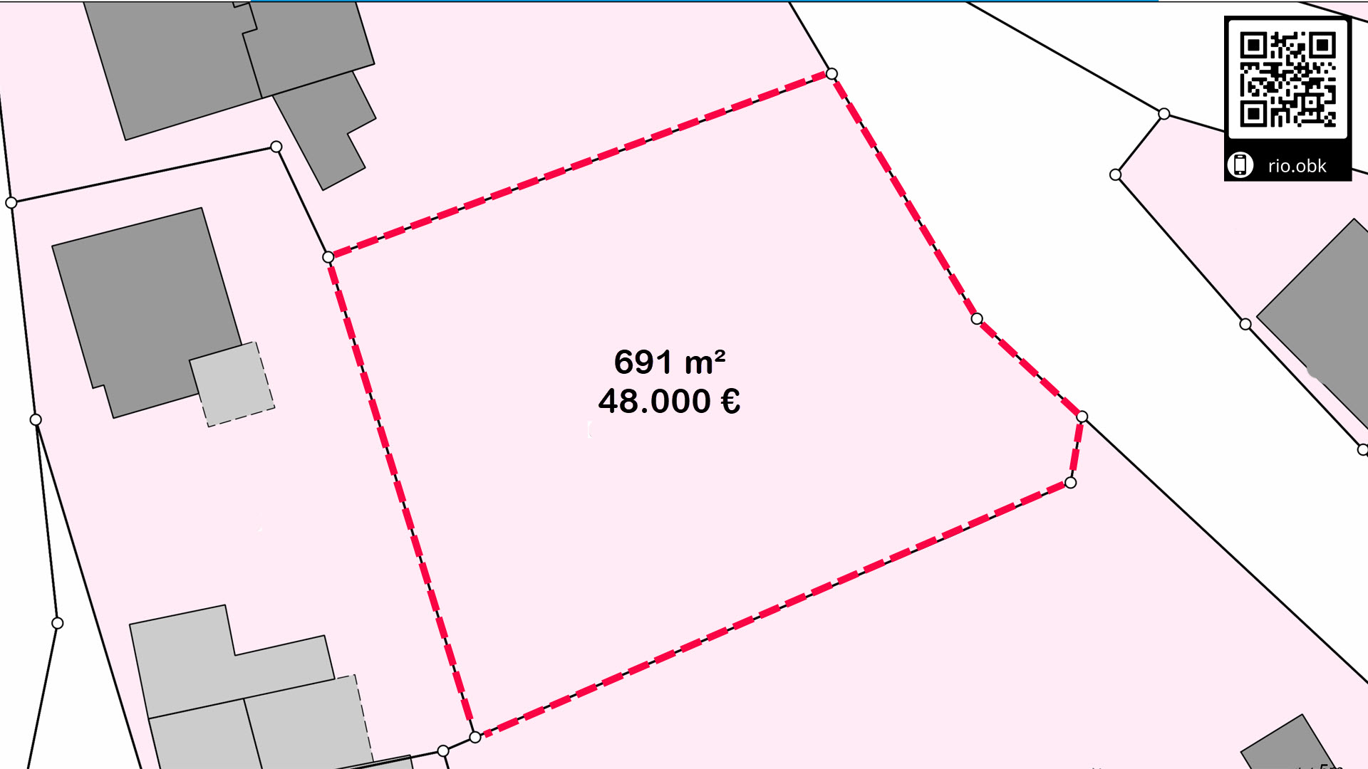Morsbach-Alzen: Preiswertes Baugrundstück in der Ortsmitte, Lageplan